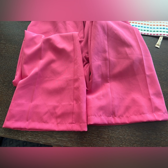 💥GGG SALE💥ASOS Bright Pink Wide Leg Pants - Picture 10 of 11